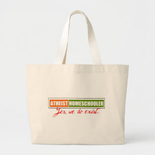 Bolsa Tote Grande Homeschooler ateu