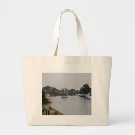 Bolsa Tote Grande Horning no rio Bure