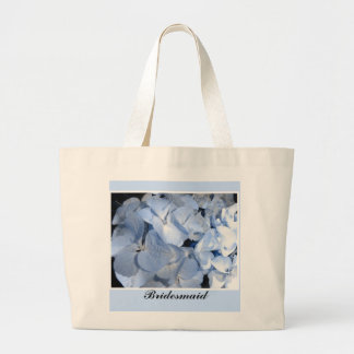 Bolsa Tote Grande Hortênsias Azuis - Damas de Honra