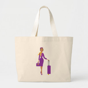 Bolsa Tote Grande Hospedeiros de bordo fabulosos