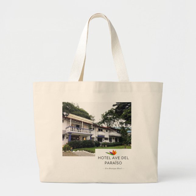 Bolsa Tote Grande Hotel Ave Del Paraiso Tote Bag (Frente)