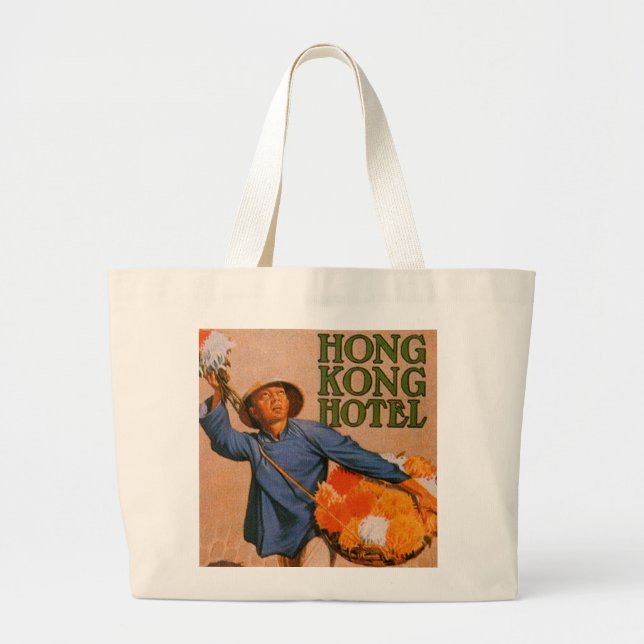 Bolsa Tote Grande Hotel Hong Kong (Frente)