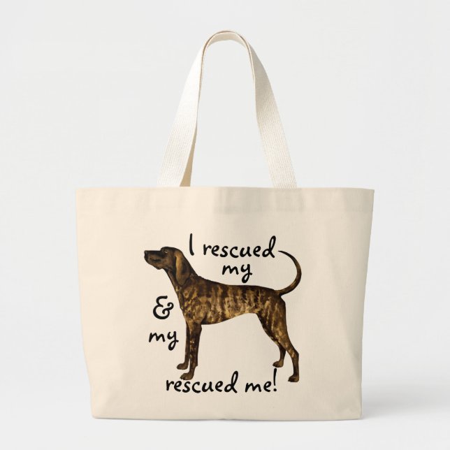 Bolsa Tote Grande Hound de Soquete de Emergência (Frente)