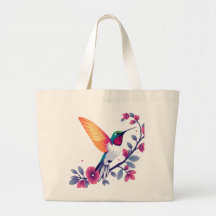 Hummingbird com Flores