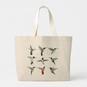 Bolsa Tote Grande Hummingbird norte-americano