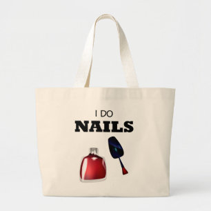 Bolsa Tote Grande I Do Unhas(Nail Technician)