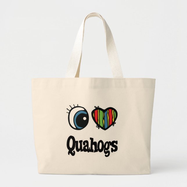 Bolsa Tote Grande I Love (Heart) (Frente)
