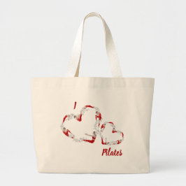 Bolsa Tote Grande I love Pilates Large Tote Bag