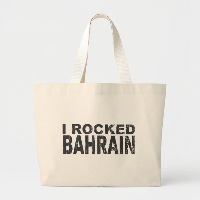Bolsa Tote Grande I Rocked Bahrain (Frente)