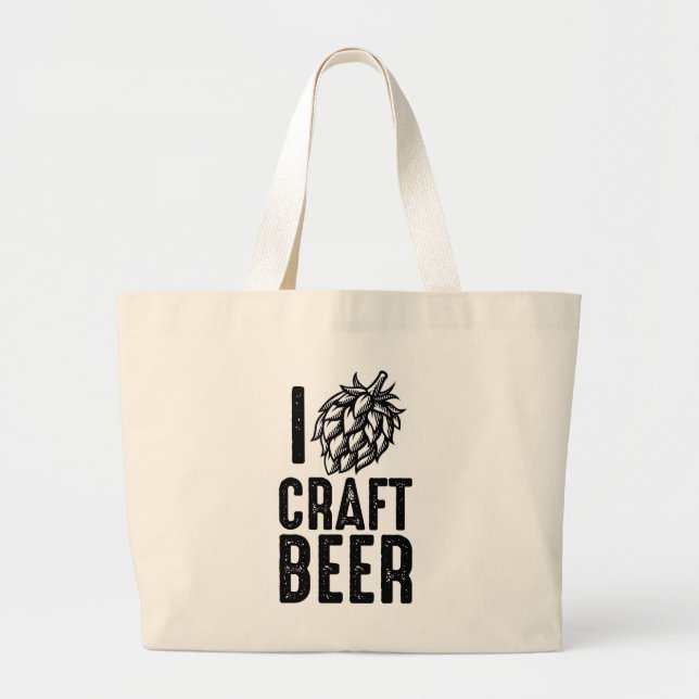 Bolsa Tote Grande I Salto Cerveja (Frente)