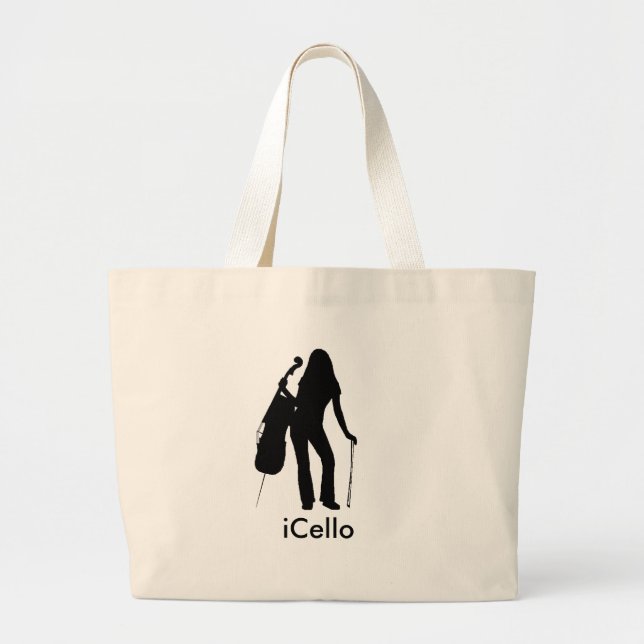 Bolsa Tote Grande iCello Totebag (Frente)