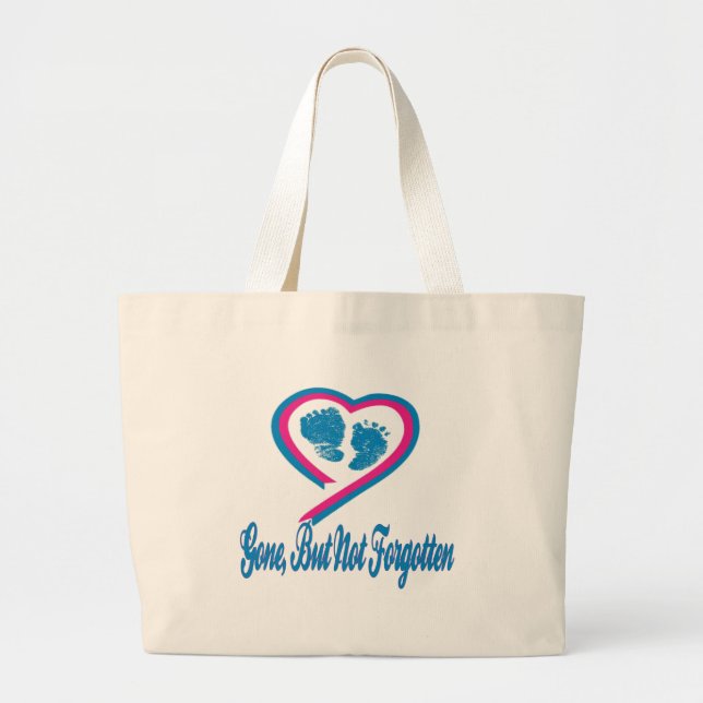 Bolsa Tote Grande Ido mas não esquecido (Frente)