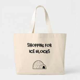Bolsa Tote Grande iglu 1, COMPRANDO BLOCOS de FORICE