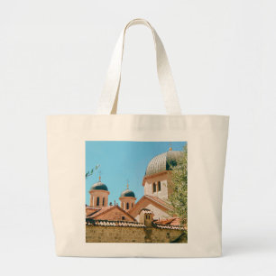 Bolsa Tote Grande Igreja do santo Nicholas - Kotor - Montenegro