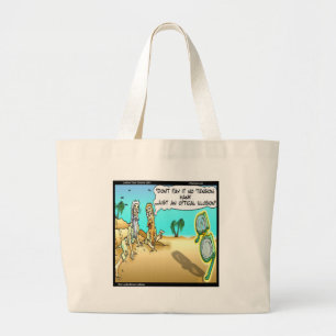 Bolsa Tote Grande Ilusão Optometrista Engraçada de Londres em rick