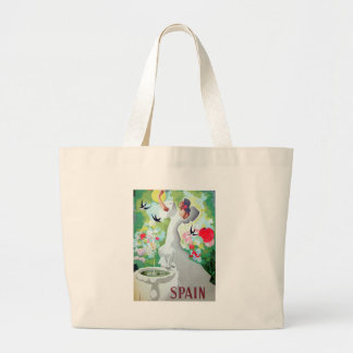 Bolsa Tote Grande Imagem Antiga da Espanha