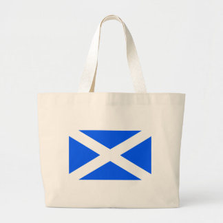 Bolsa Tote Grande Imagem clássica da bandeira do saltire