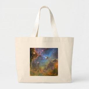 Bolsa Tote Grande Imagem do Largo-Campo da nebulosa de Eagle
