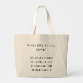 Bolsa Tote Grande Imperatriz da Abundância