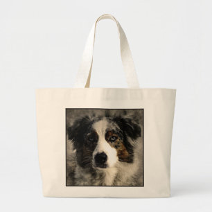 Bolsa Tote Grande Impressão de abstrato