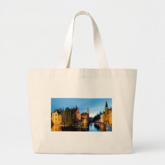 Bolsa Tote Grande Impressionante! Bruges medievais - Foto Pro