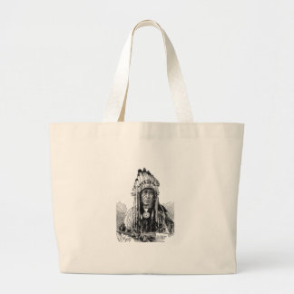 Bolsa Tote Grande Indiano americano