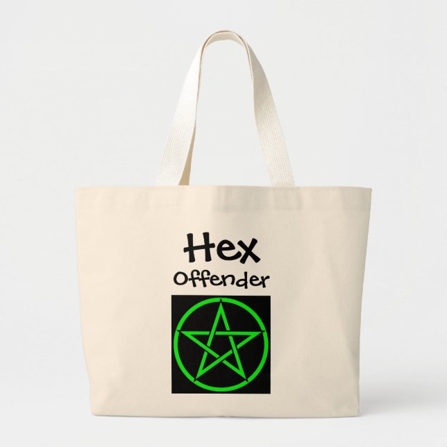 Bolsa Tote Grande infrator sexual (Frente)