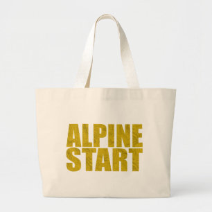 Bolsa Tote Grande Início alpino (Topo)