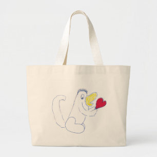 Bolsa Tote Grande Inseto de amor
