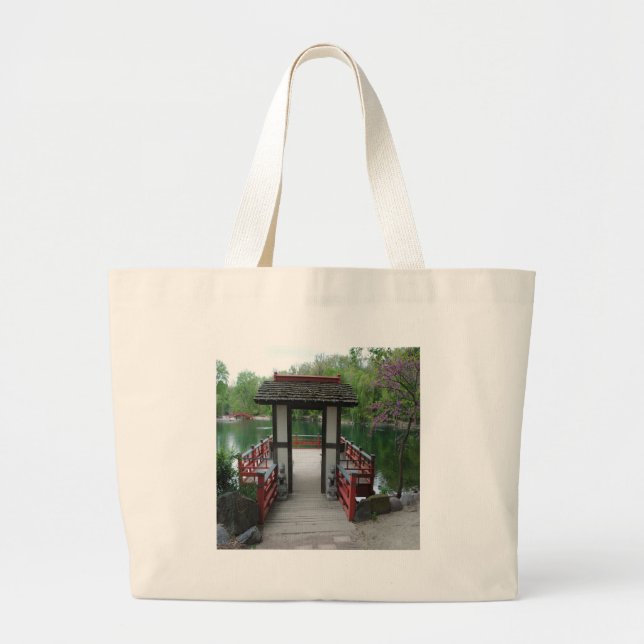 Bolsa Tote Grande Inspiração Japonesa (Frente)