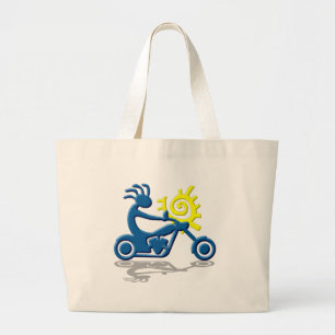 Bolsa Tote Grande Interruptor inversor de Kokopelli