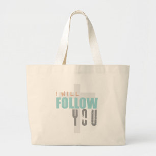 Bolsa Tote Grande IREI SEGUIR O Culto Ruth Chris Tomlin.