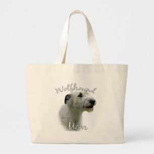 Bolsa Tote Grande Irish Wolfhound Mãe 2