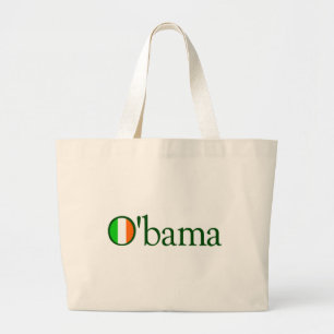 Bolsa Tote Grande Irlandês de Obama