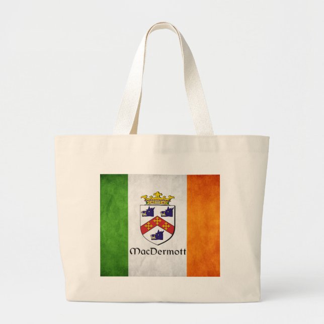 Bolsa Tote Grande Irlandês MacDermott (Frente)