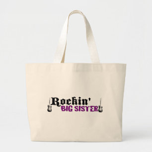 Bolsa Tote Grande Irmã mais velha de Rockin