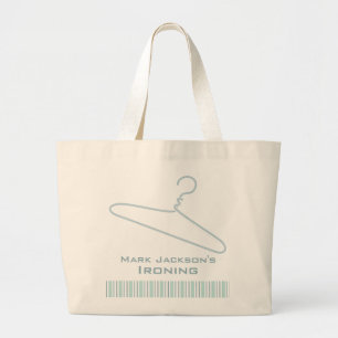 Bolsa Tote Grande Isolamento gráfico de cabide nomeado/saco de listr