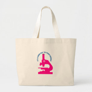 Bolsa Tote Grande It’s a Good Day to Teach Science