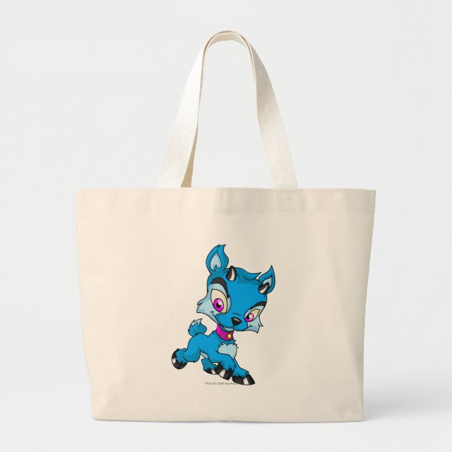 Bolsa Tote Grande Ixi azul (Frente)