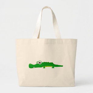 Bolsa Tote Grande Jacaré bonito