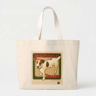Bolsa Tote Grande Jack Russell Terrier