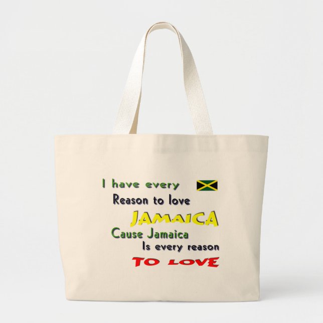 Bolsa Tote Grande jamaica (Frente)