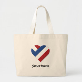 Bolsa Tote Grande James Intveld with Netherlands Heart