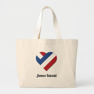 Bolsa Tote Grande James Intveld with Netherlands Heart