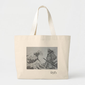 Bolsa Tote Grande Japanese　Samurai&Ukiyoe tote bag