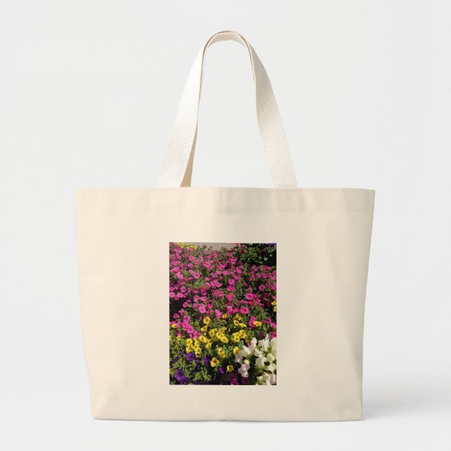Bolsa Tote Grande Jardim da Flor (Frente)