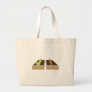 Bolsa Tote Grande Jardim vegetal