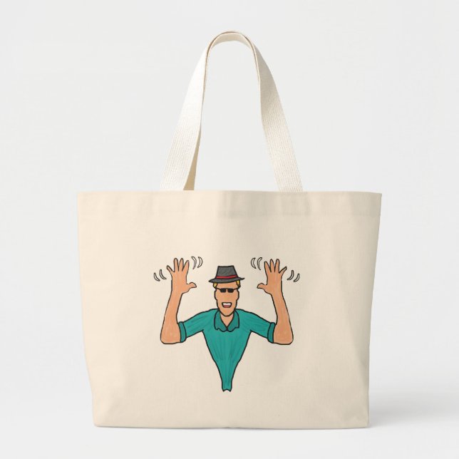 Bolsa Tote Grande Jazz Hands (Frente)