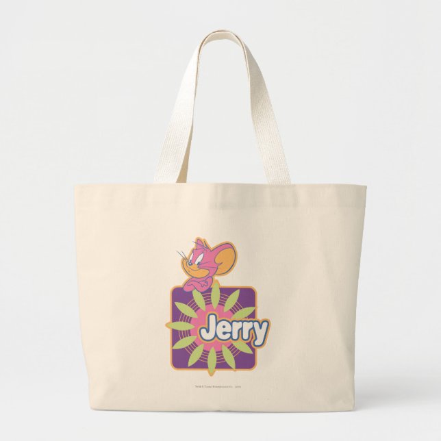 Bolsa Tote Grande Jerry Neon Mouse (Frente)