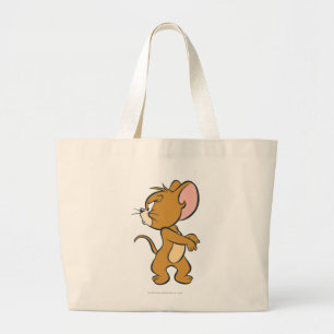 Bolsa Tote Grande Jerry que olha irritado para trás